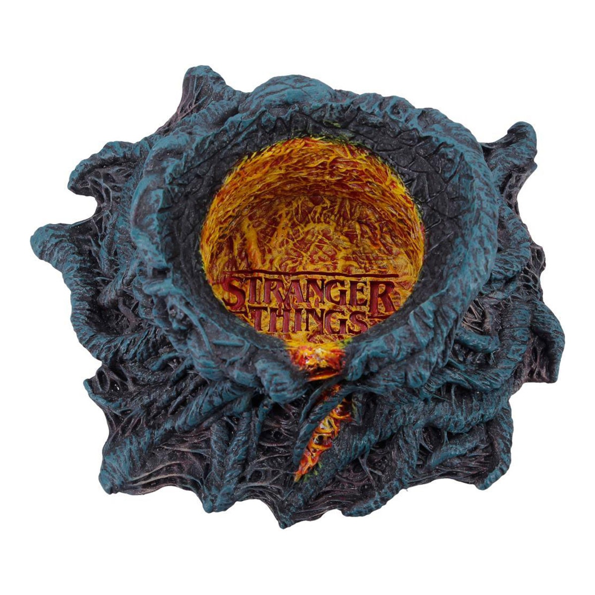 Caixa Decorativa Resina Demodog Stranger Things Nemesis Now Azul-2