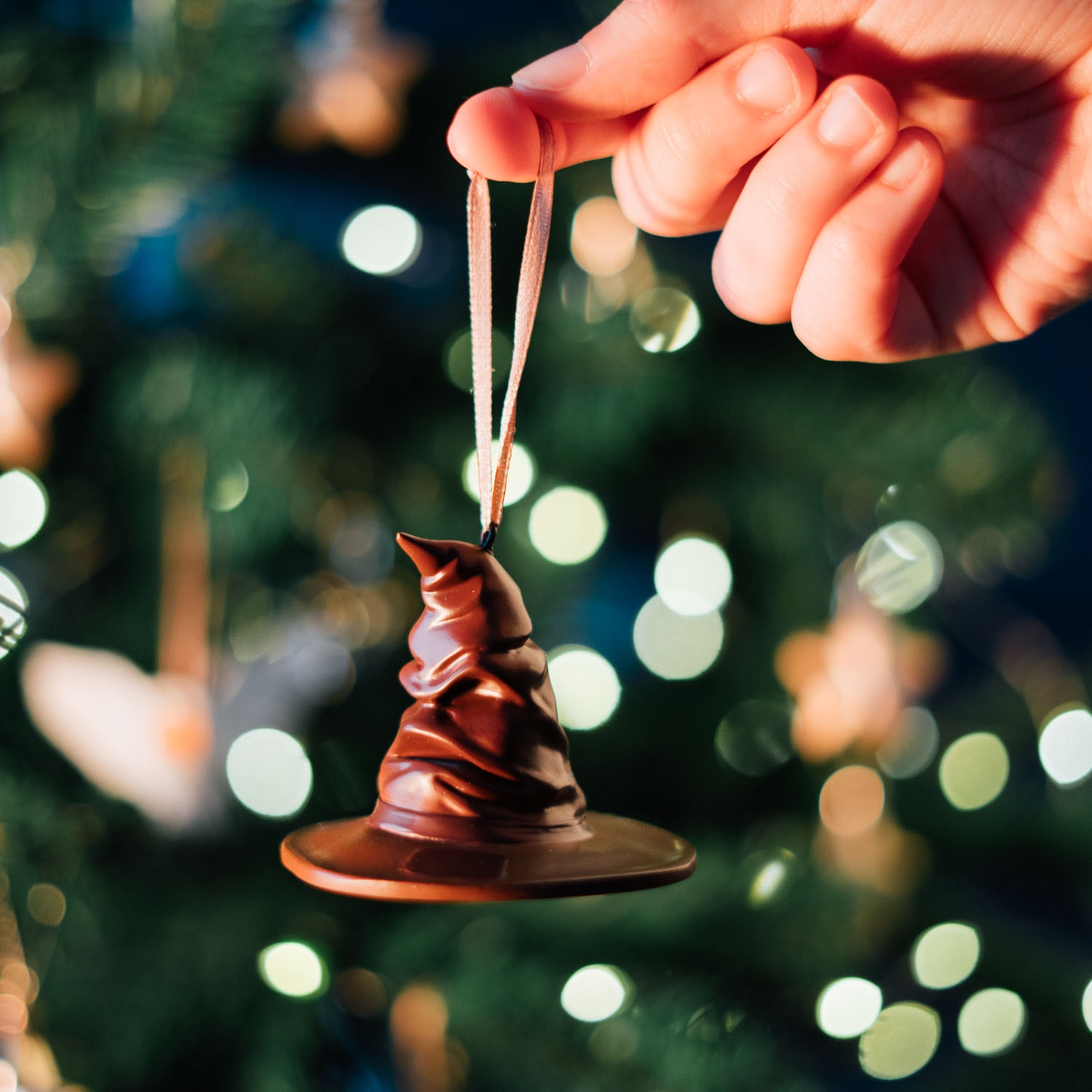 Conjunto 3 Ornamentos de Natal Chapéu Harry Potter 8