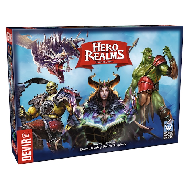 Juego de cartas Devir Hero Realms.