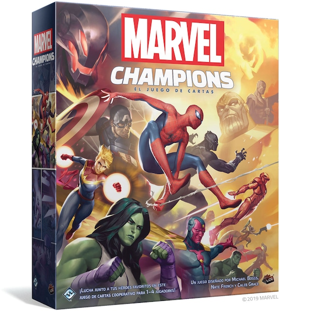 Juego Marvel Champions: El Juego De Cartas.