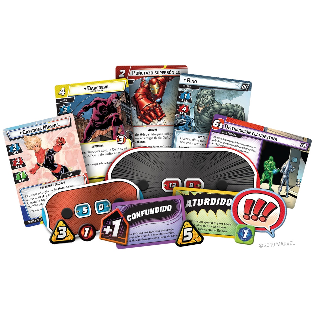 Juego Marvel Champions: El Juego De Cartas 4