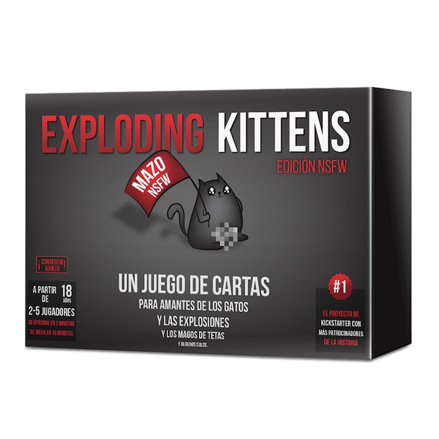 Imagem 0 de Jogo de Tabuleiro Exploding Kittens: Adulto