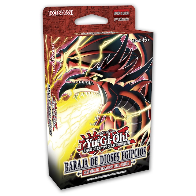 Imagen 0 de Baraja Yu-Gi-Oh! Dioses Egipto: Slifer