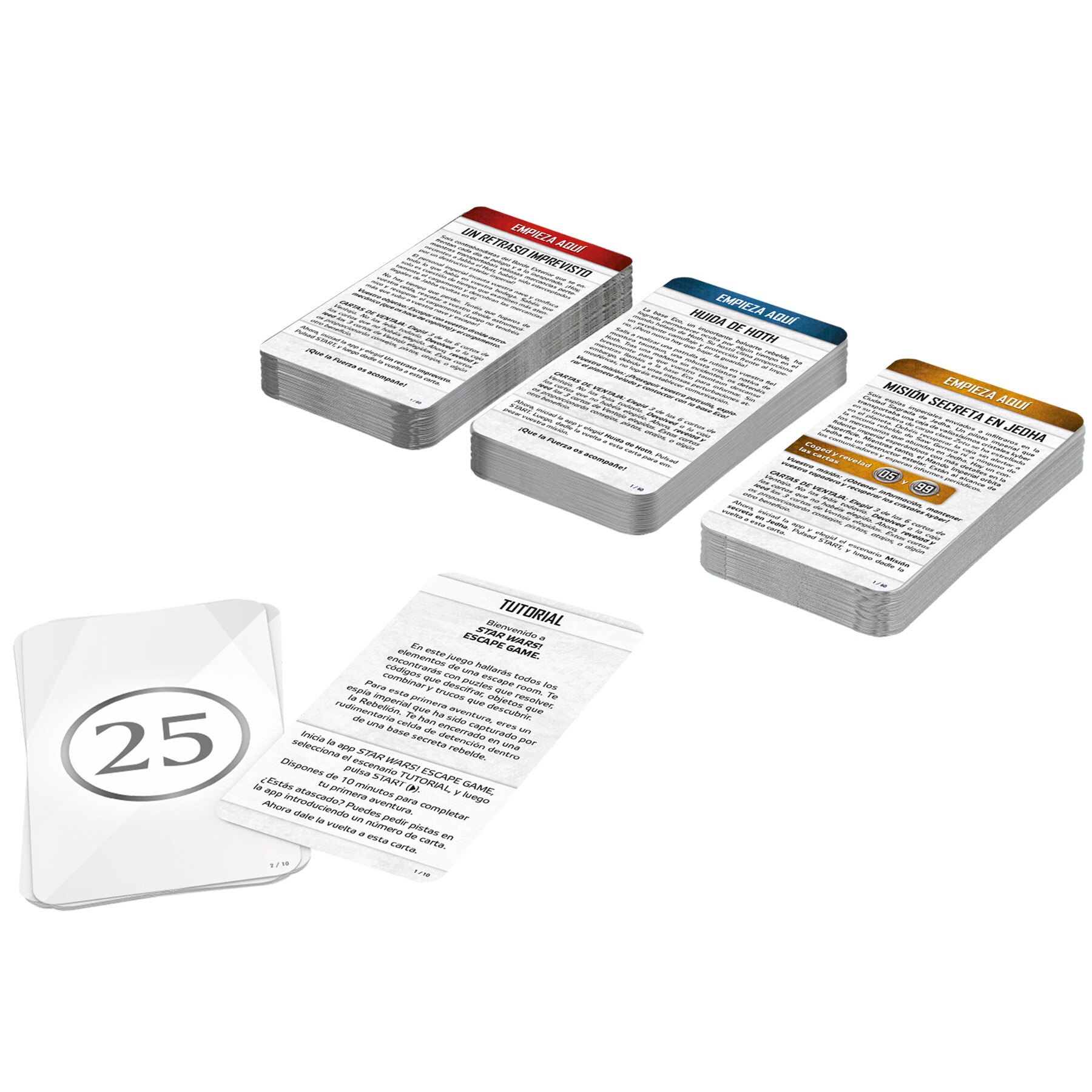 Jogo de Cartas  Star Wars: Escape Game 2