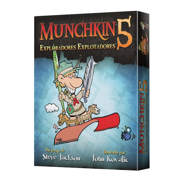 Juego de Cartas Munchkin 5: Explordrs Explotdrs.
