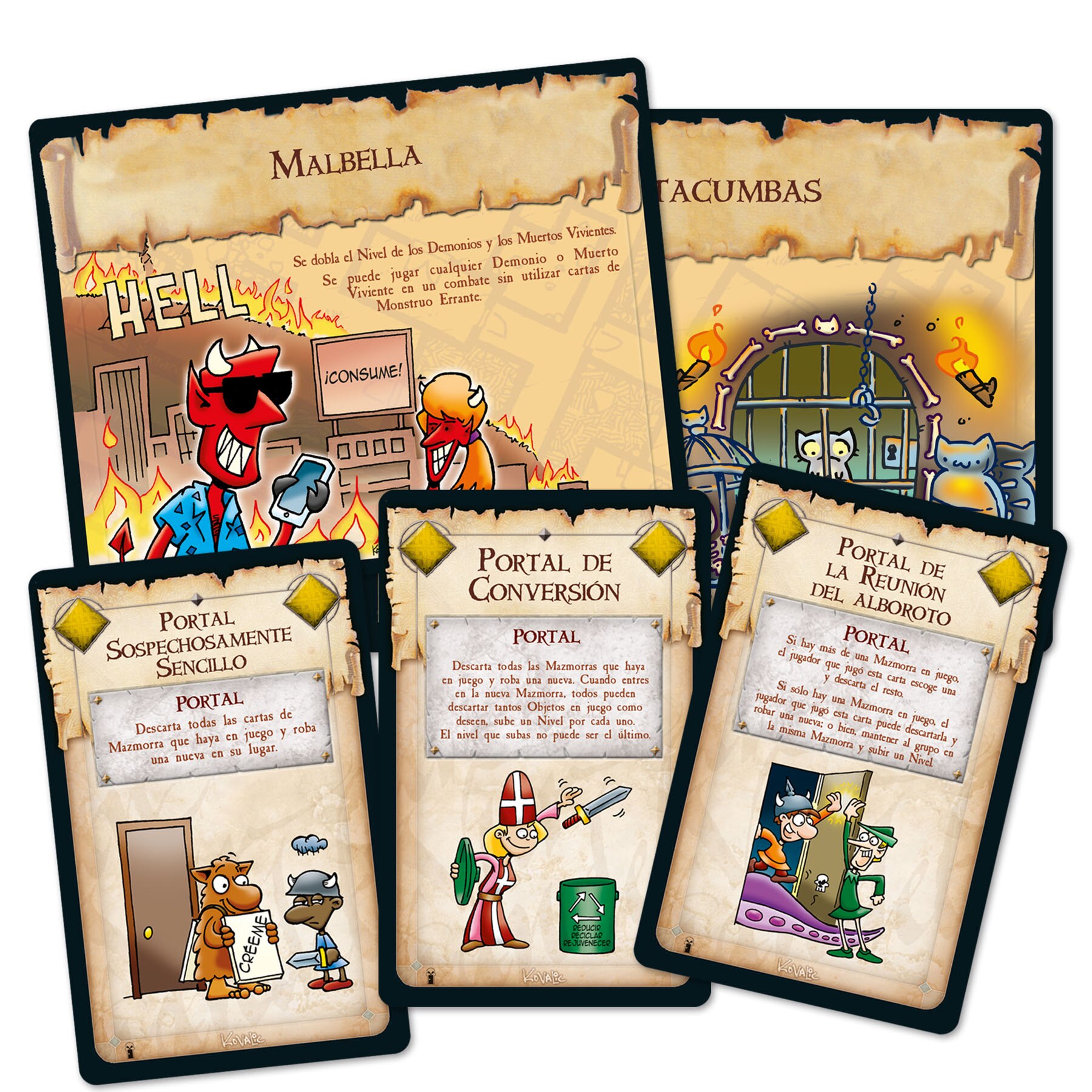Jogo de Cartas Munchkin 6.5: Tumbas Terror 2