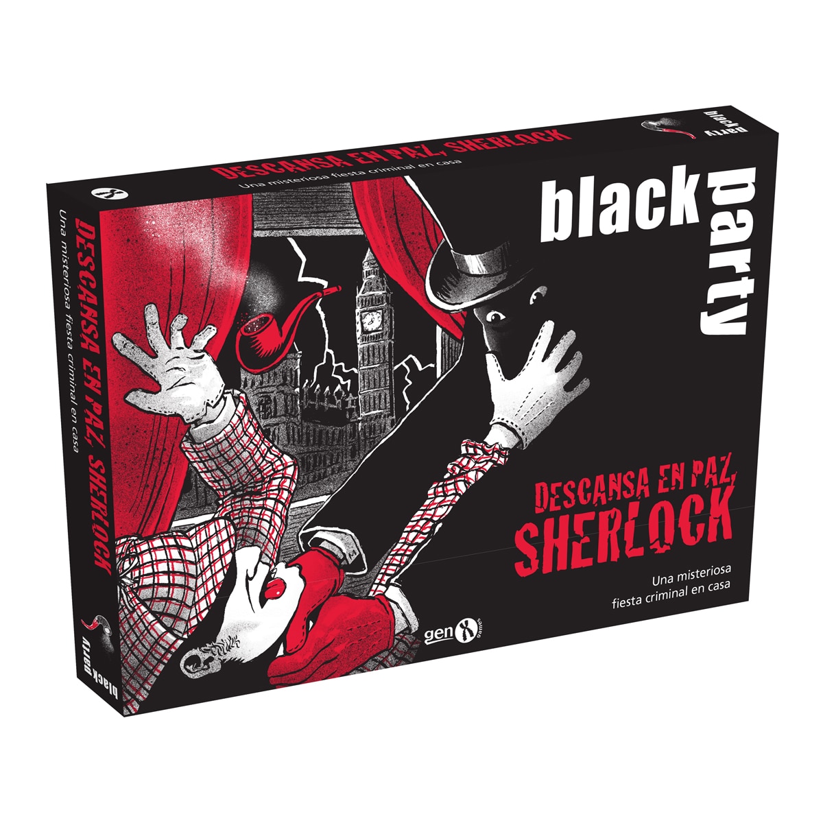 Imagem 0 de Jogo De Mesa Black Stories Black Party: Desc´n Paz Sherloc