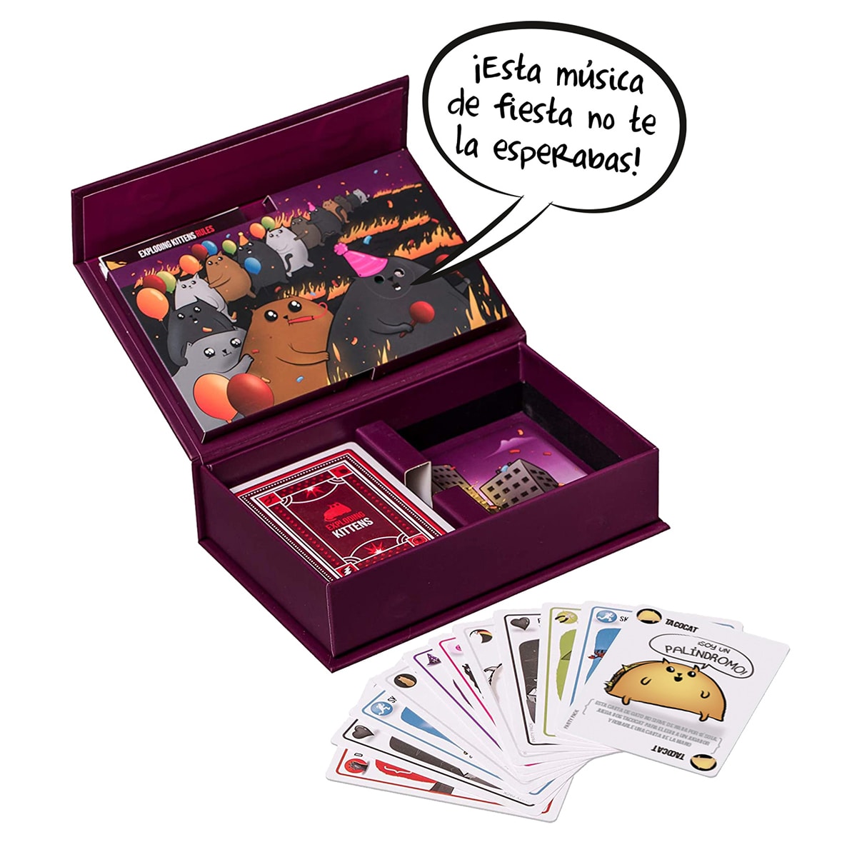 Juego de cartas Exploding Kittens: Party pack 2