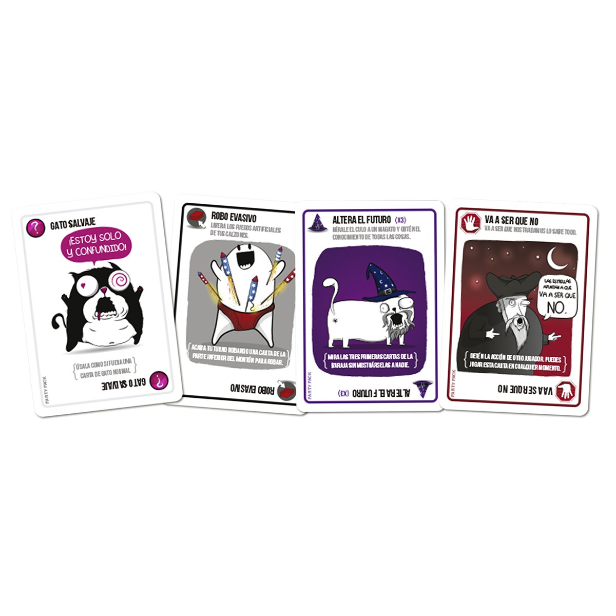 Juego de cartas Exploding Kittens: Party pack 3