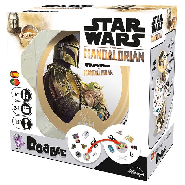 Imagem 0 de Jogo de Cartas Dobble: Star Wars The Mandalorian