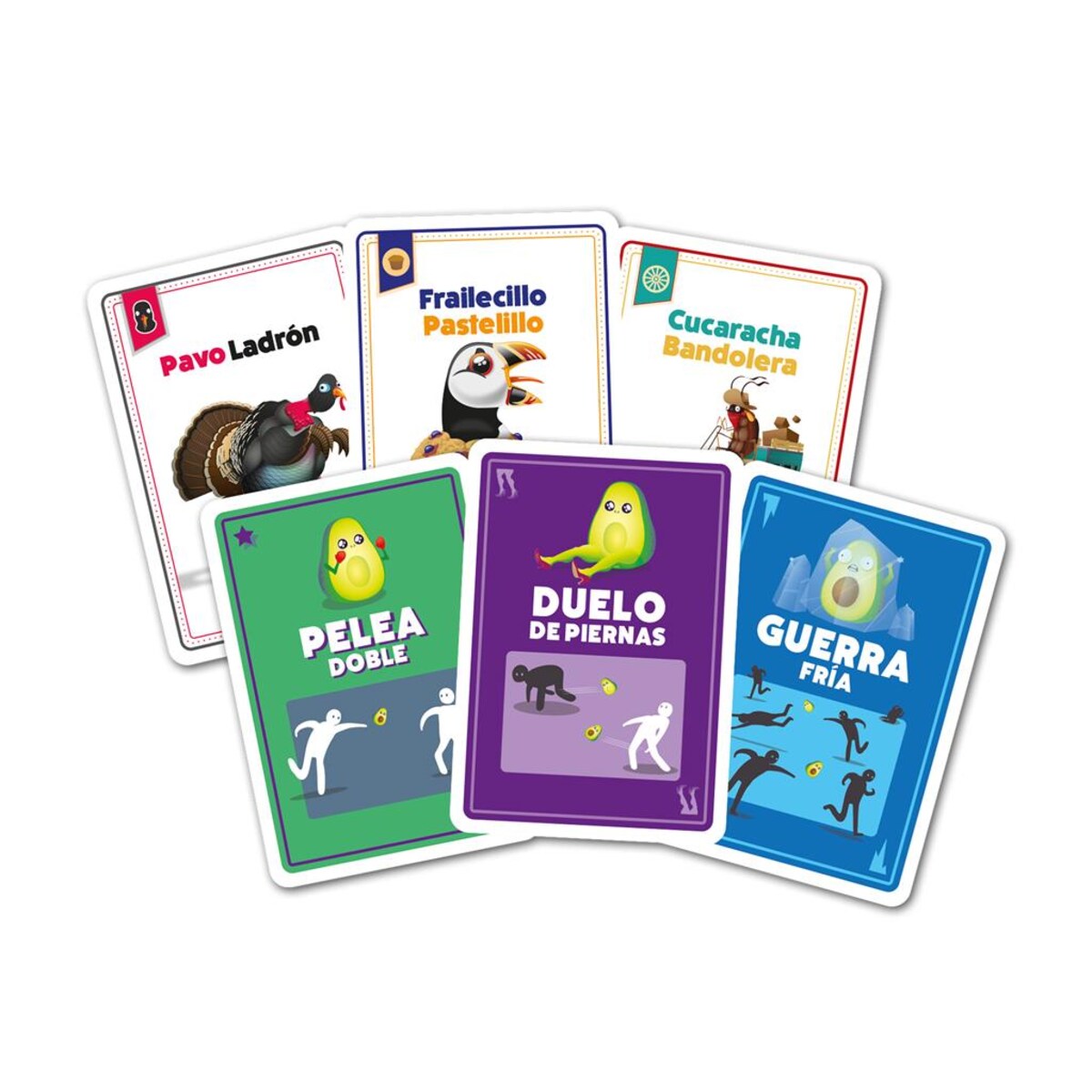 Juego de cartas Throw Avocado Asmodee 2