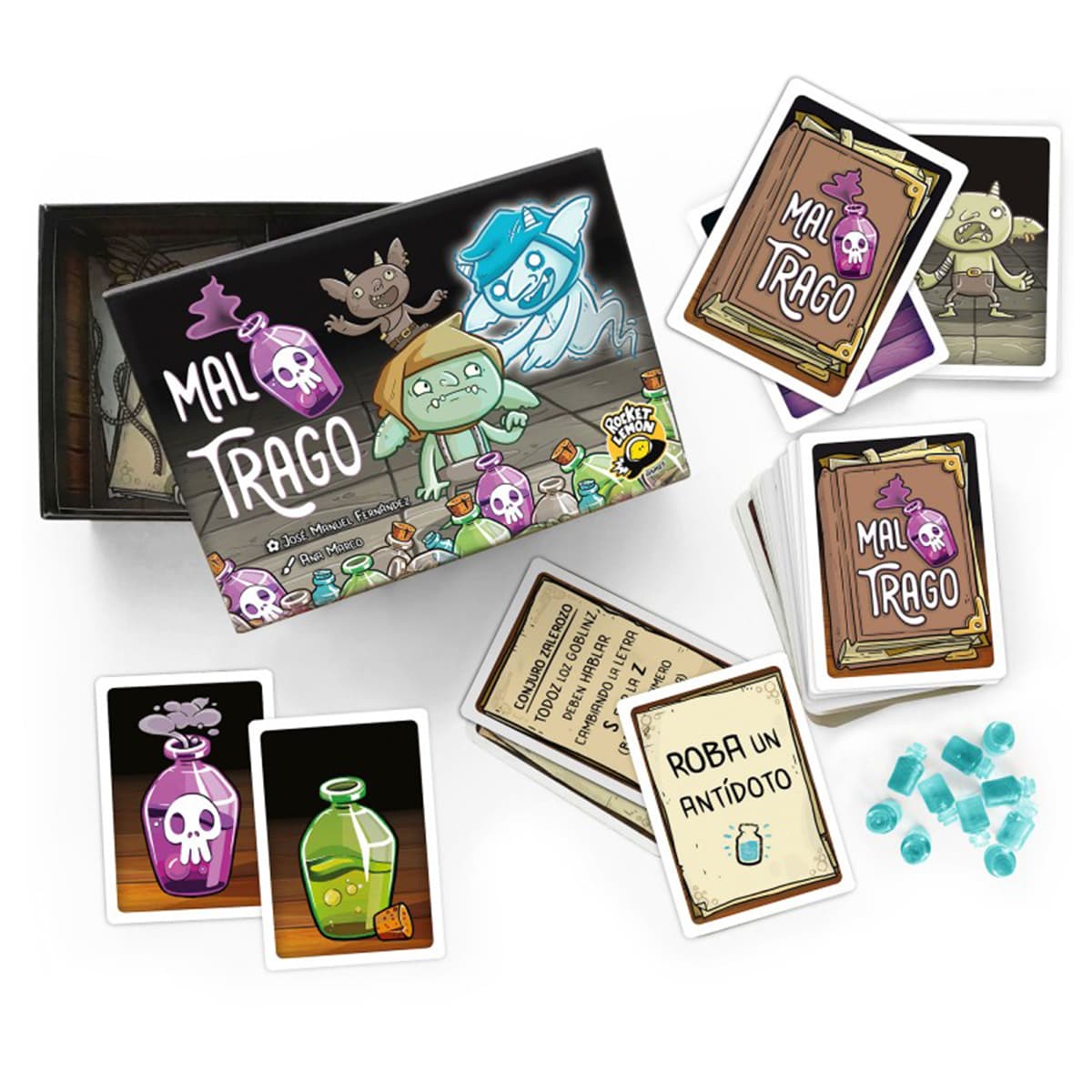 Juego de mesa Mal Trago Zacatrus 2