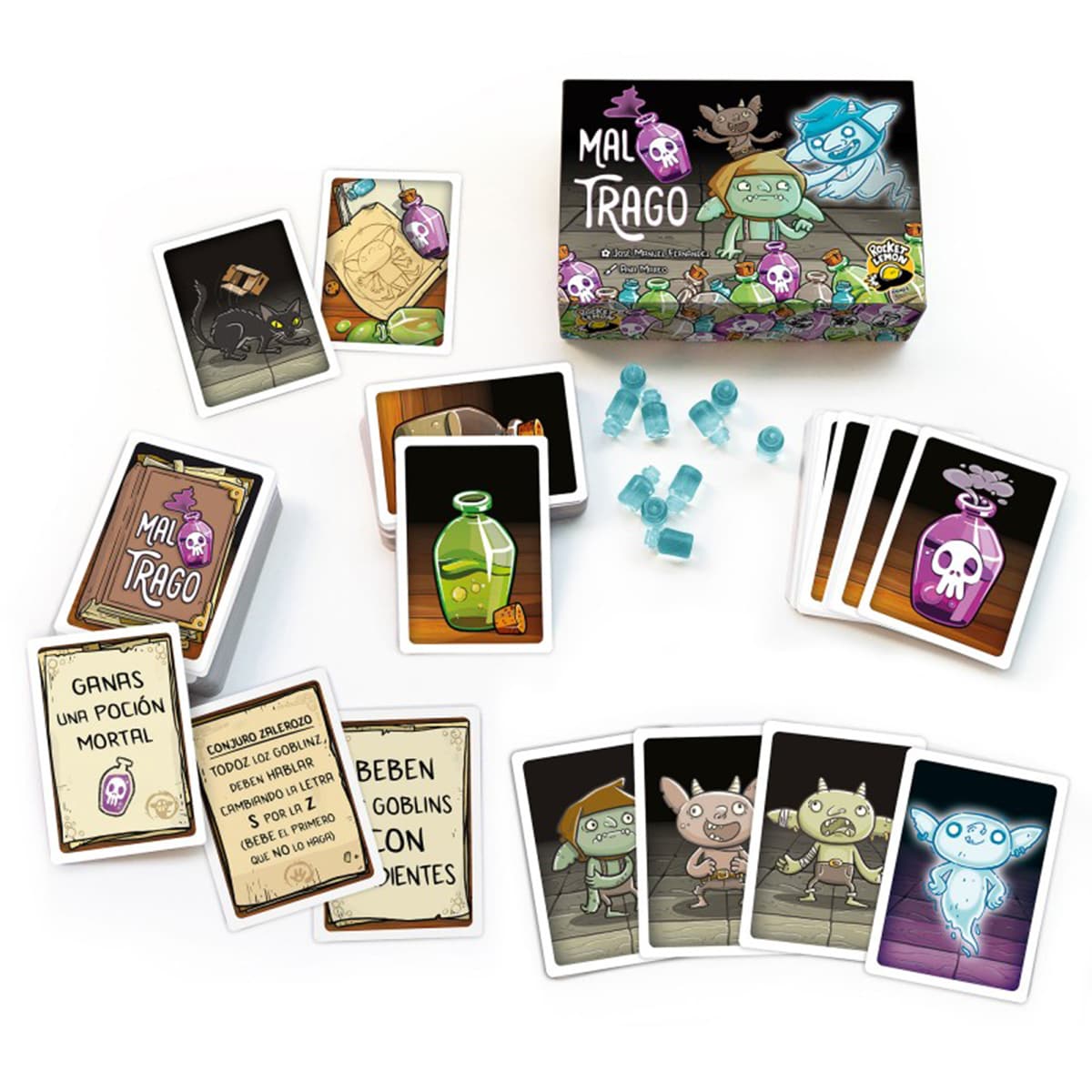 Juego de mesa Mal Trago Zacatrus 3