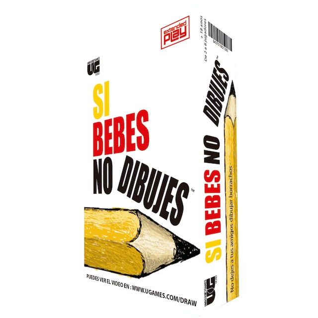 Juego de cartas Si Bebes no Dibujes.