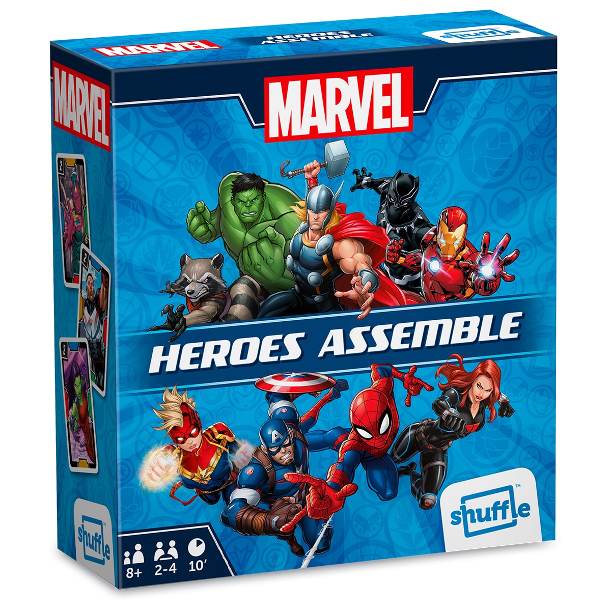 Imagem 0 de Jogo de Mesa Marvel Los Vengadores Shuffle Marvel Heroes