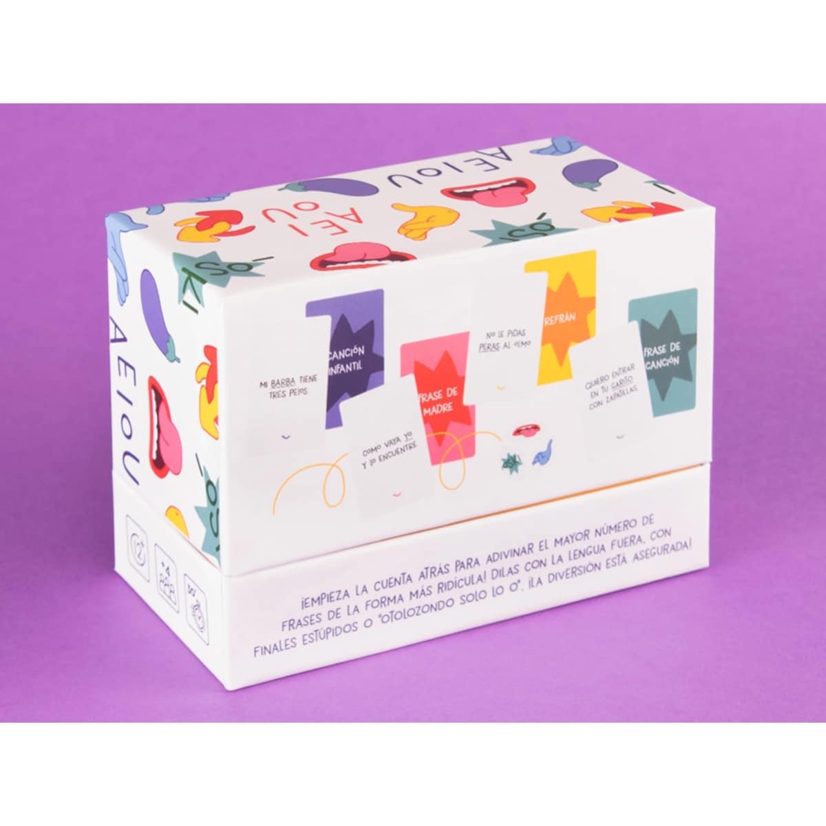 Juego de cartas ¿Qué me estás container? 12