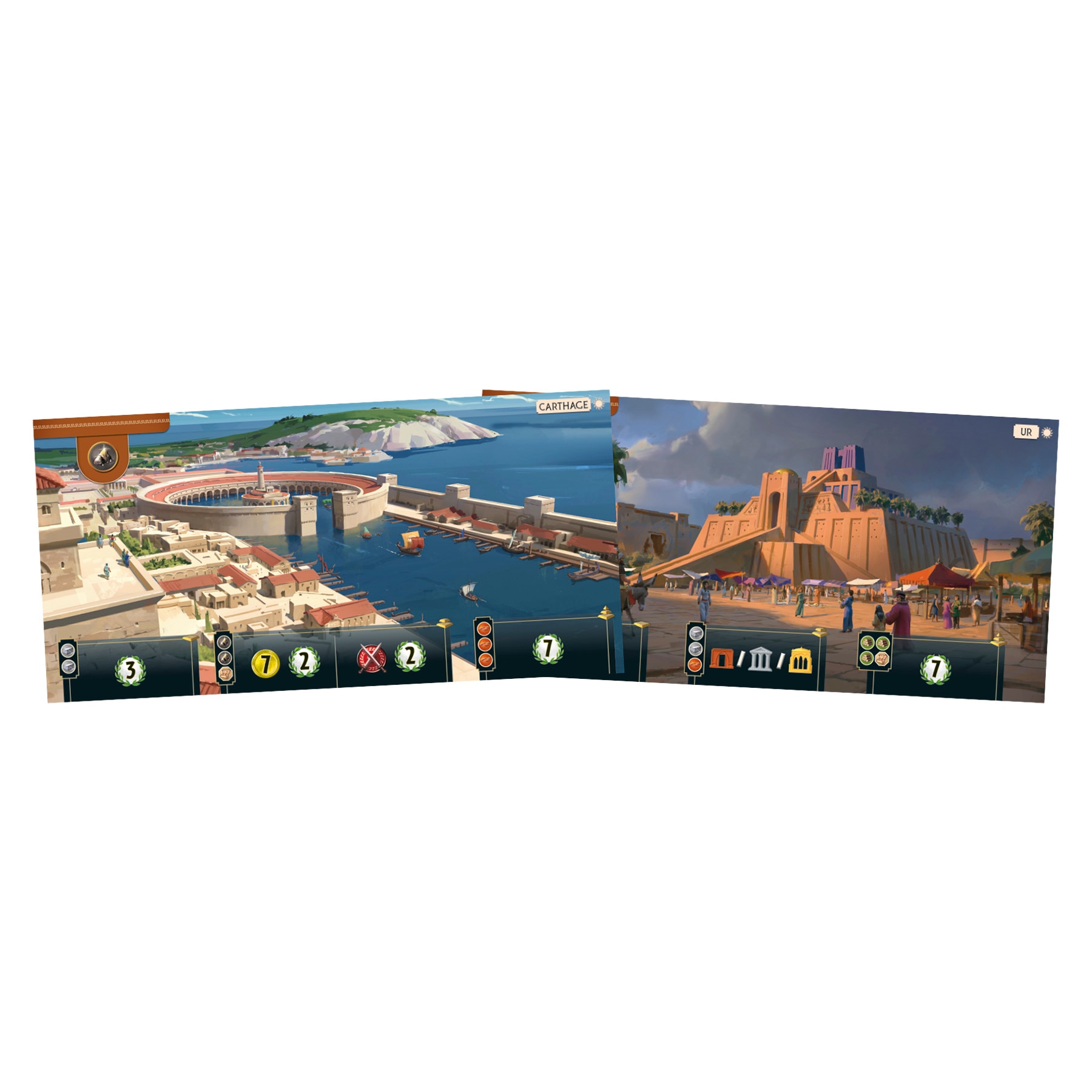 Jogo De Cartas Asmodee 7 Wonders 3