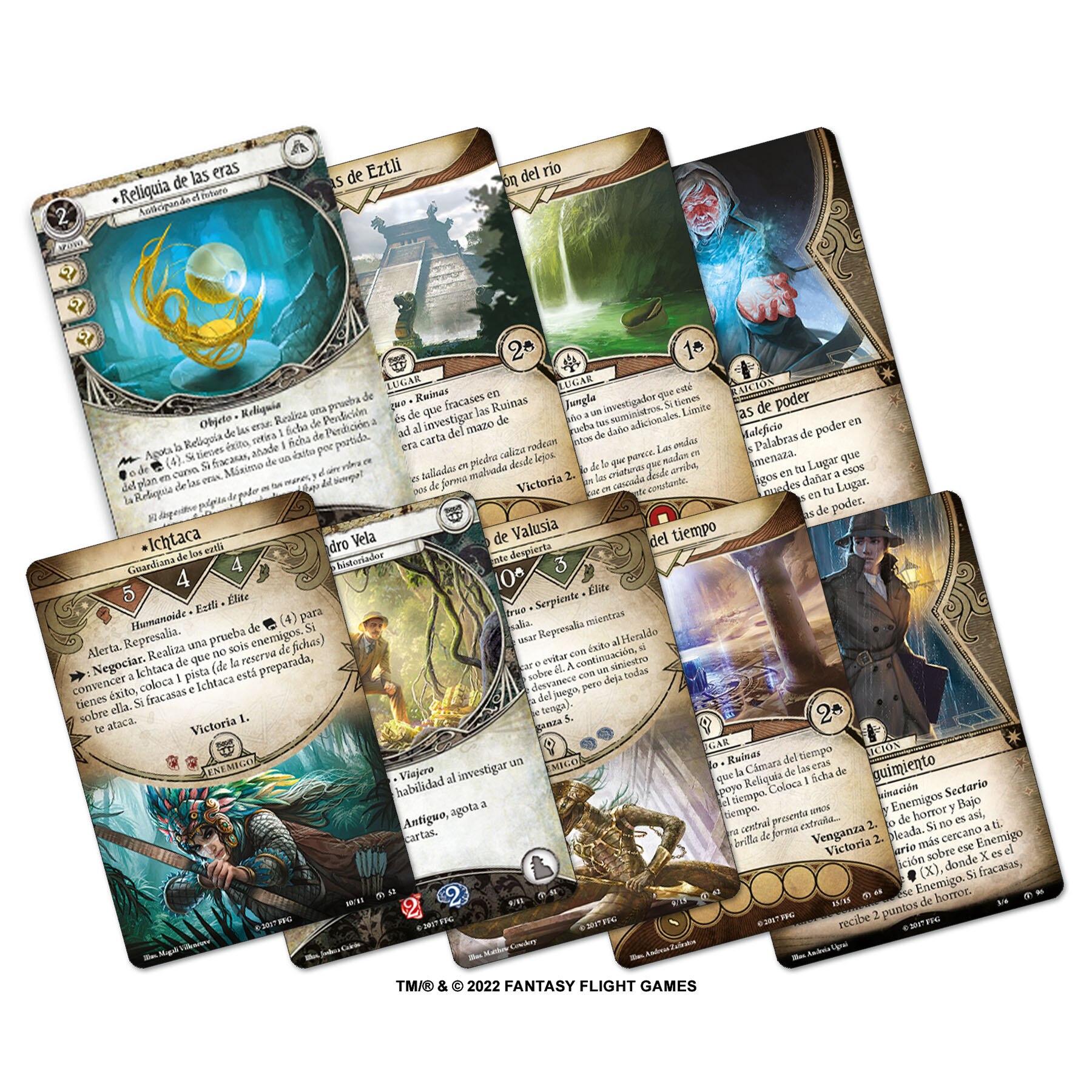 Jogo de cartas La era olvidada Exp. Campaña Asmodee 2