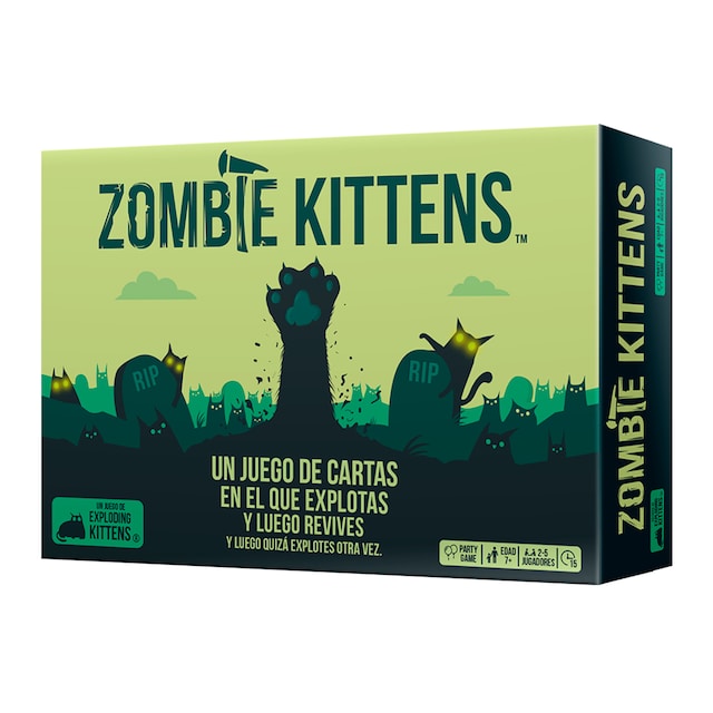 Imagem 0 de Jogo de Cartas Zombie Kittens Asmodee