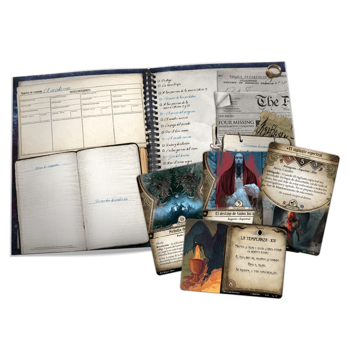 Juego de cartas El círculo roto Asmodee 2