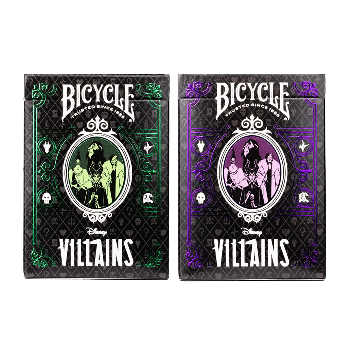 Imagen 0 de Baraja de cartas Villanos Disney Bicycle