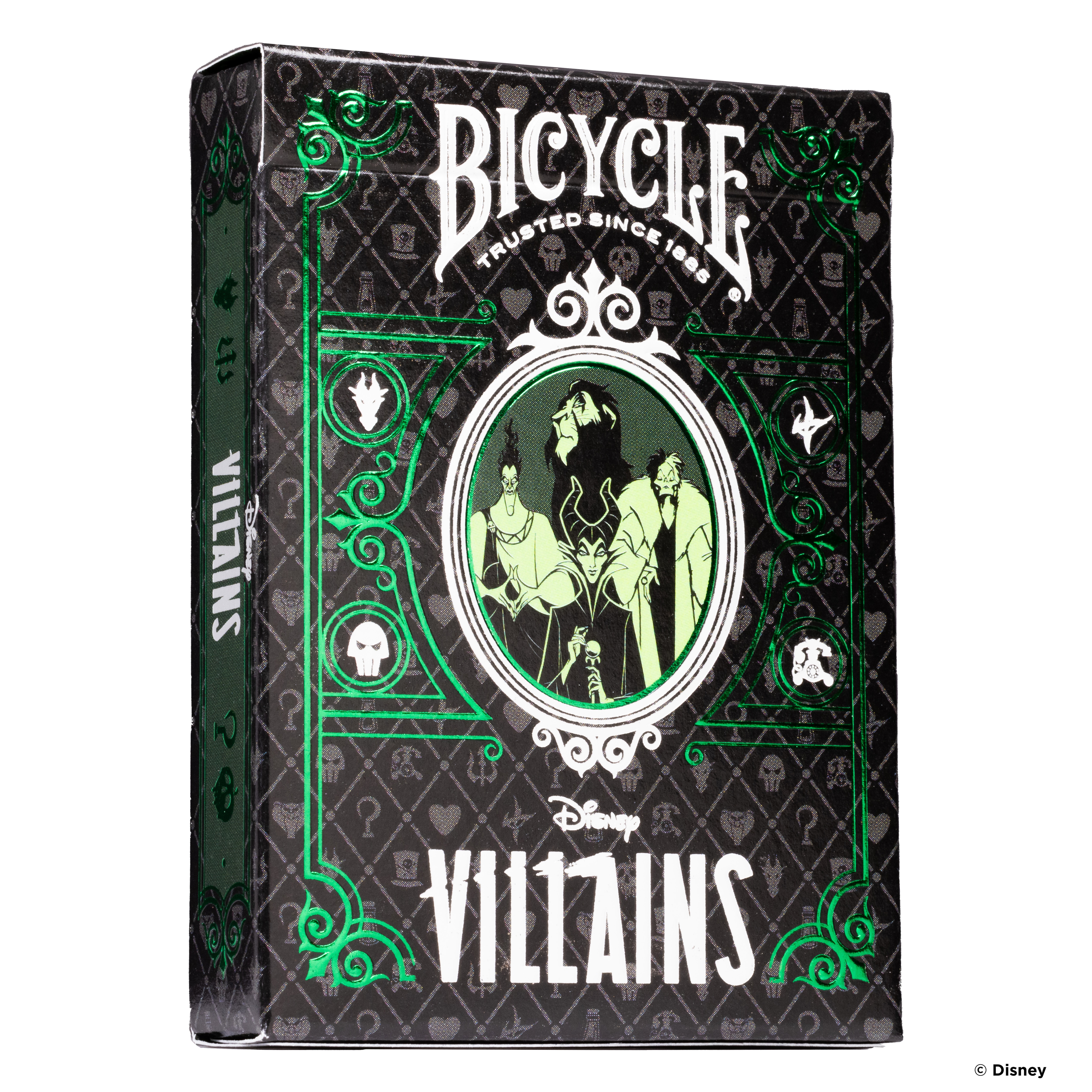 Baralha de cartas Villanos Disney Bicycle 8