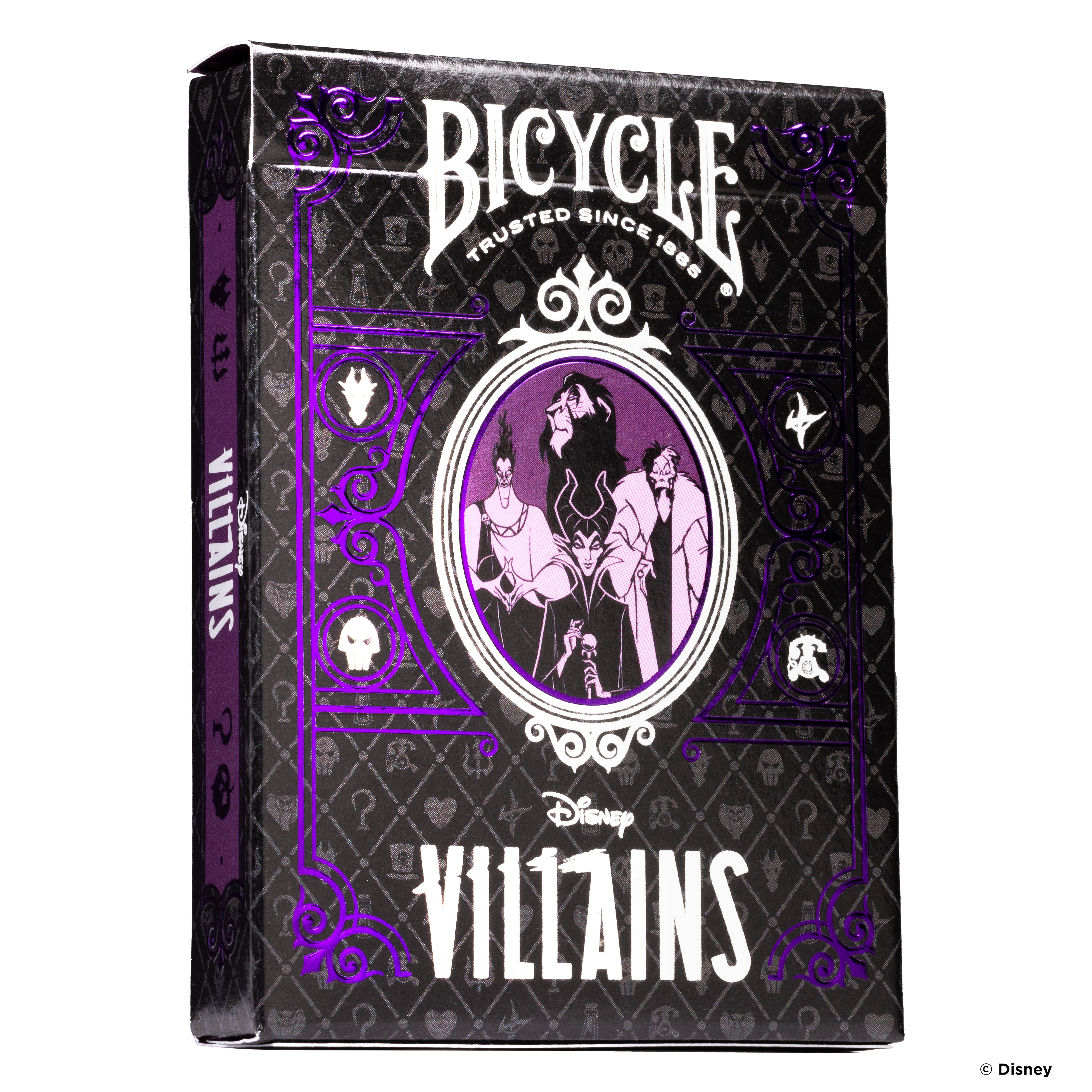 Baralha de cartas Villanos Disney Bicycle 9