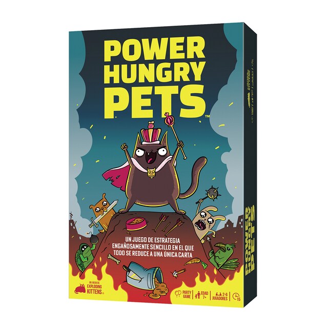 Imagem 0 de Jogo de Cartas Power Hungry Pets Exploding Kittens