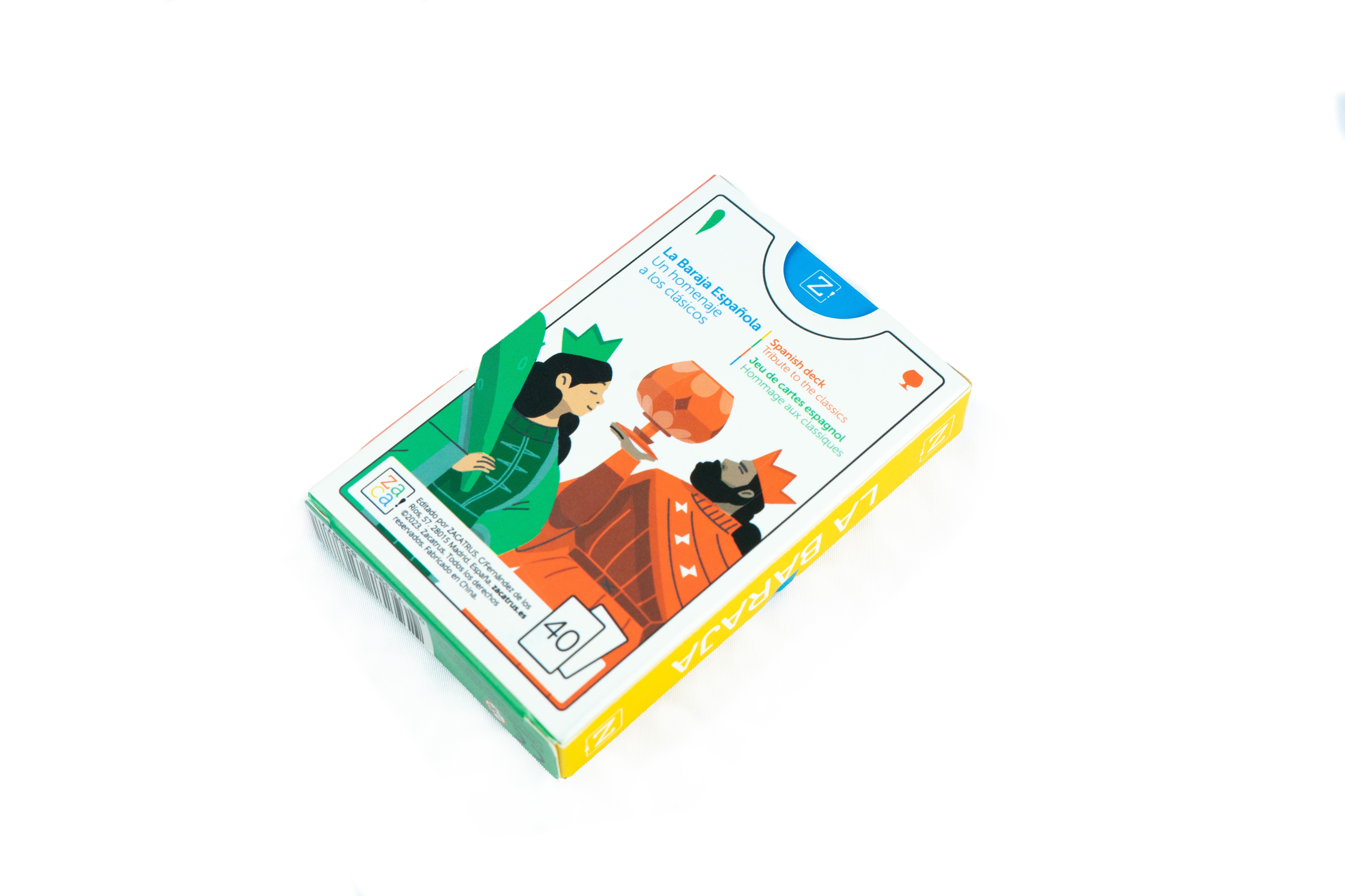 Jogo de Cartas La Baralho Zacatrus 3
