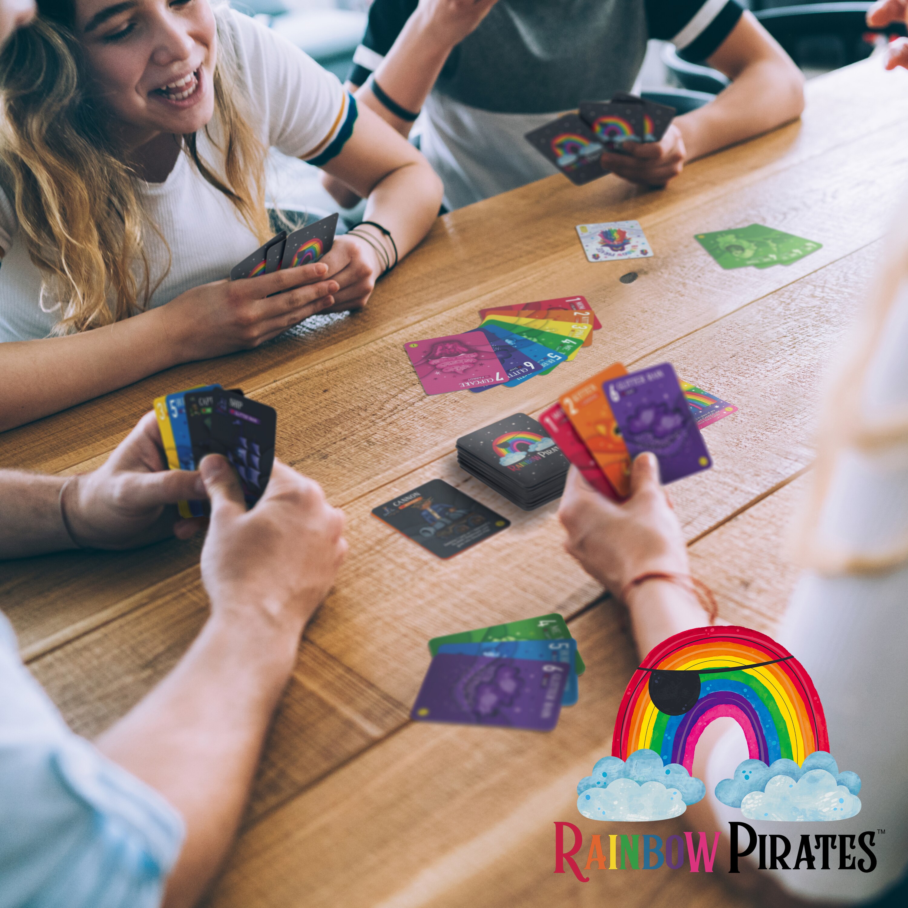 Jogo de Cartas Rainbow Pirates Goliath 6