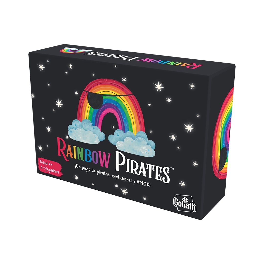 Rainbow Pirates Gioco Di Carte - Per 2-5 Giocatori - Età 7+ - Goliath Games