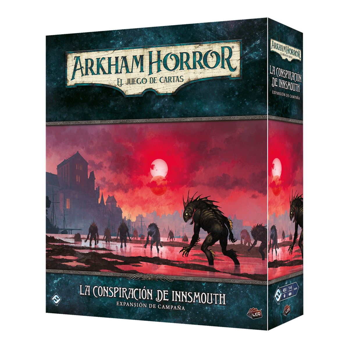 Imagem 0 de  Jogo de Cartas Arkham Horror: Conspiração de Innsmouth. Asmodee