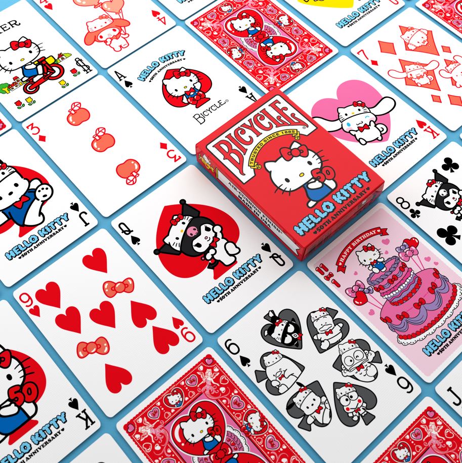 Baralho de Cartas Bicycle Hello Kitty 2