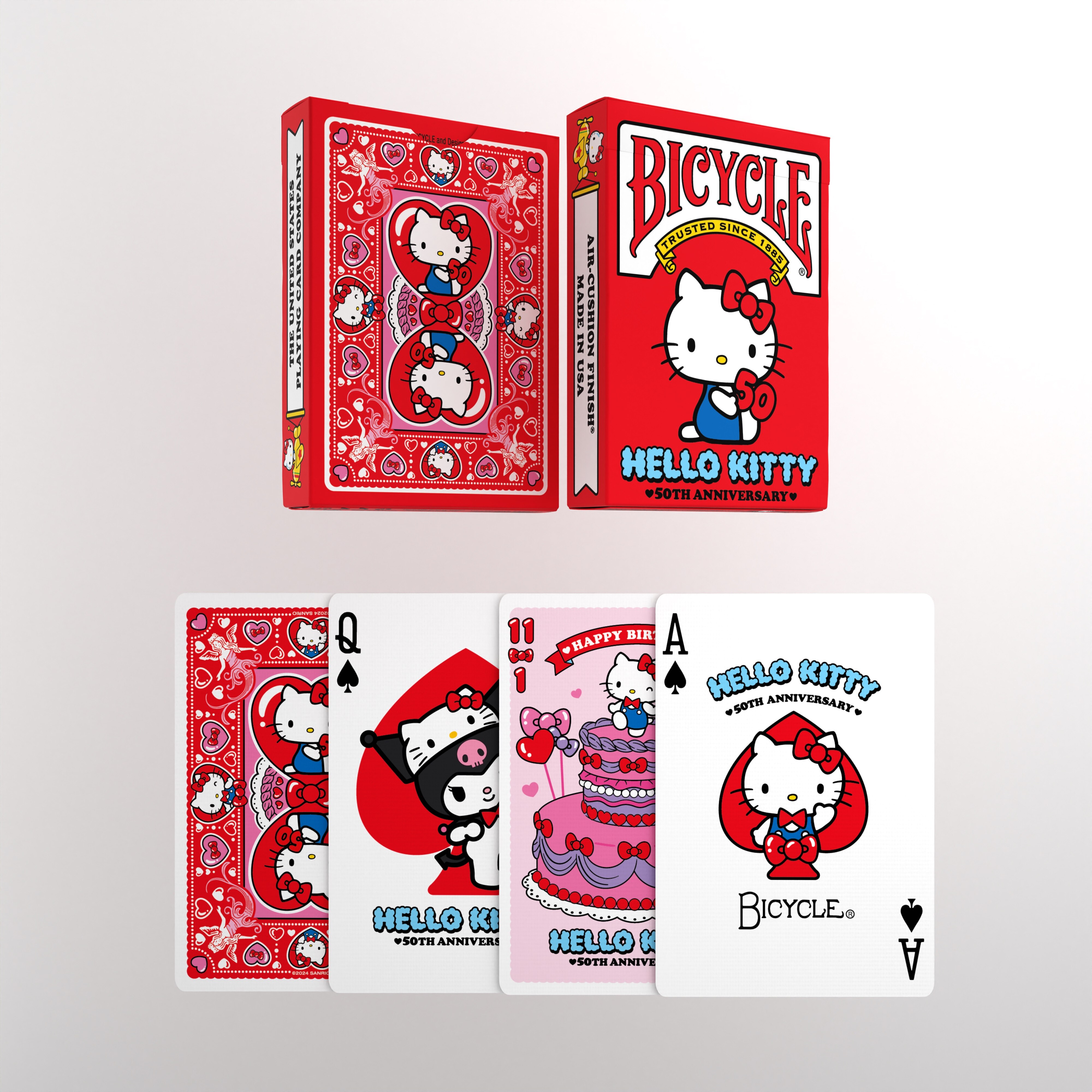 Baralho de Cartas Bicycle Hello Kitty 3