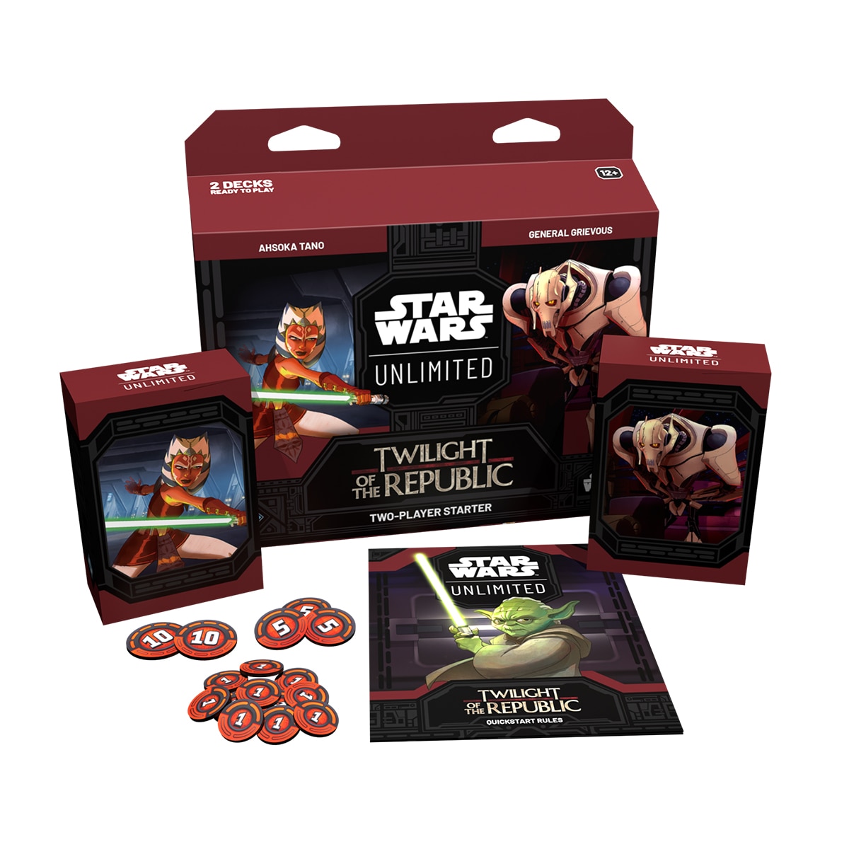 Imagem 0 de Jogo de Tabuleiro SWU: Twilight of Republic 2P Star Wars