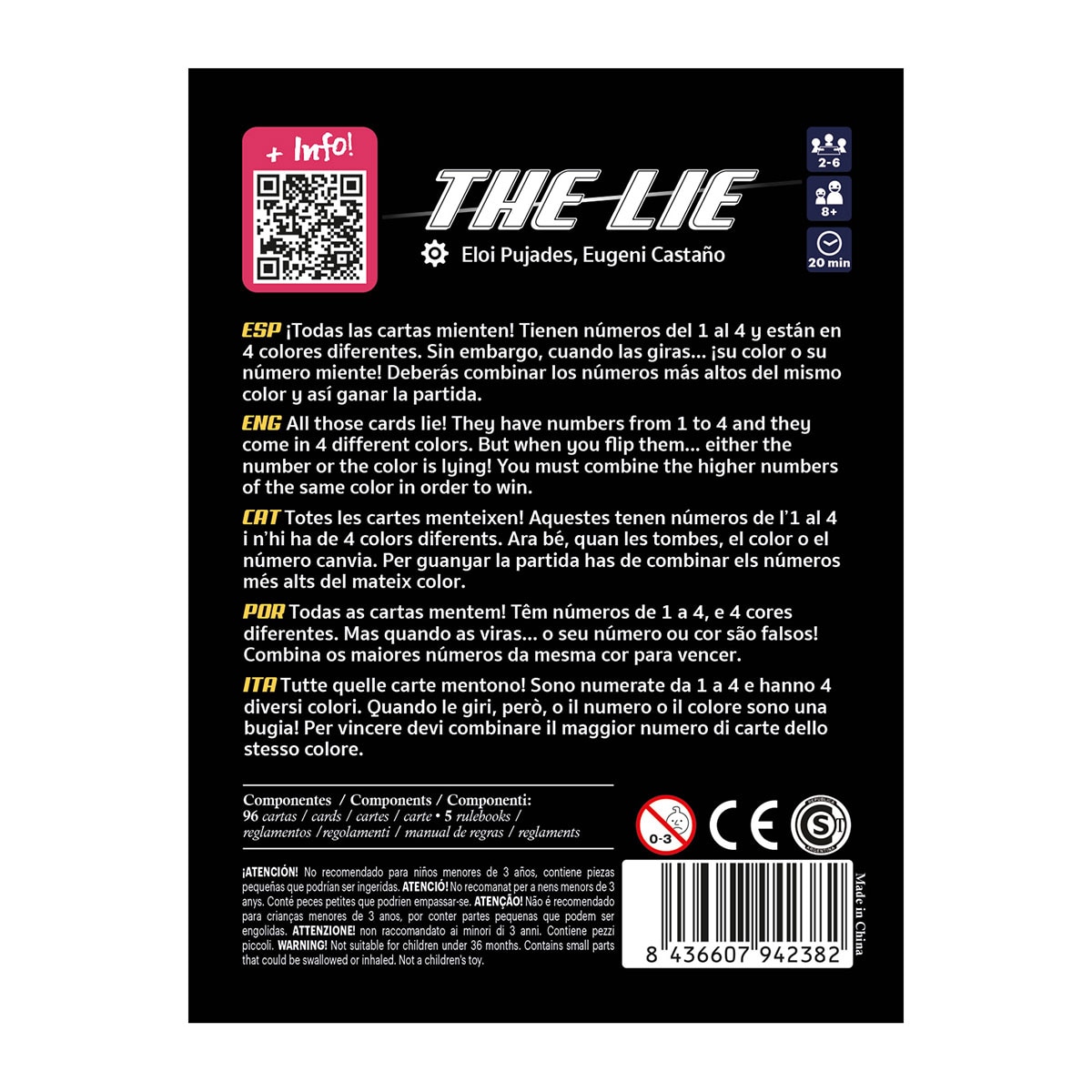 O Jogo de Cartas Lie Devir 3