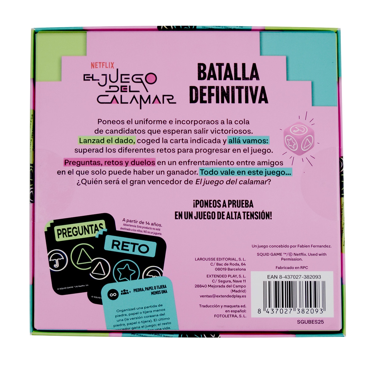 Jogo Ultimate Battle Squid Extended Play Rosa-2