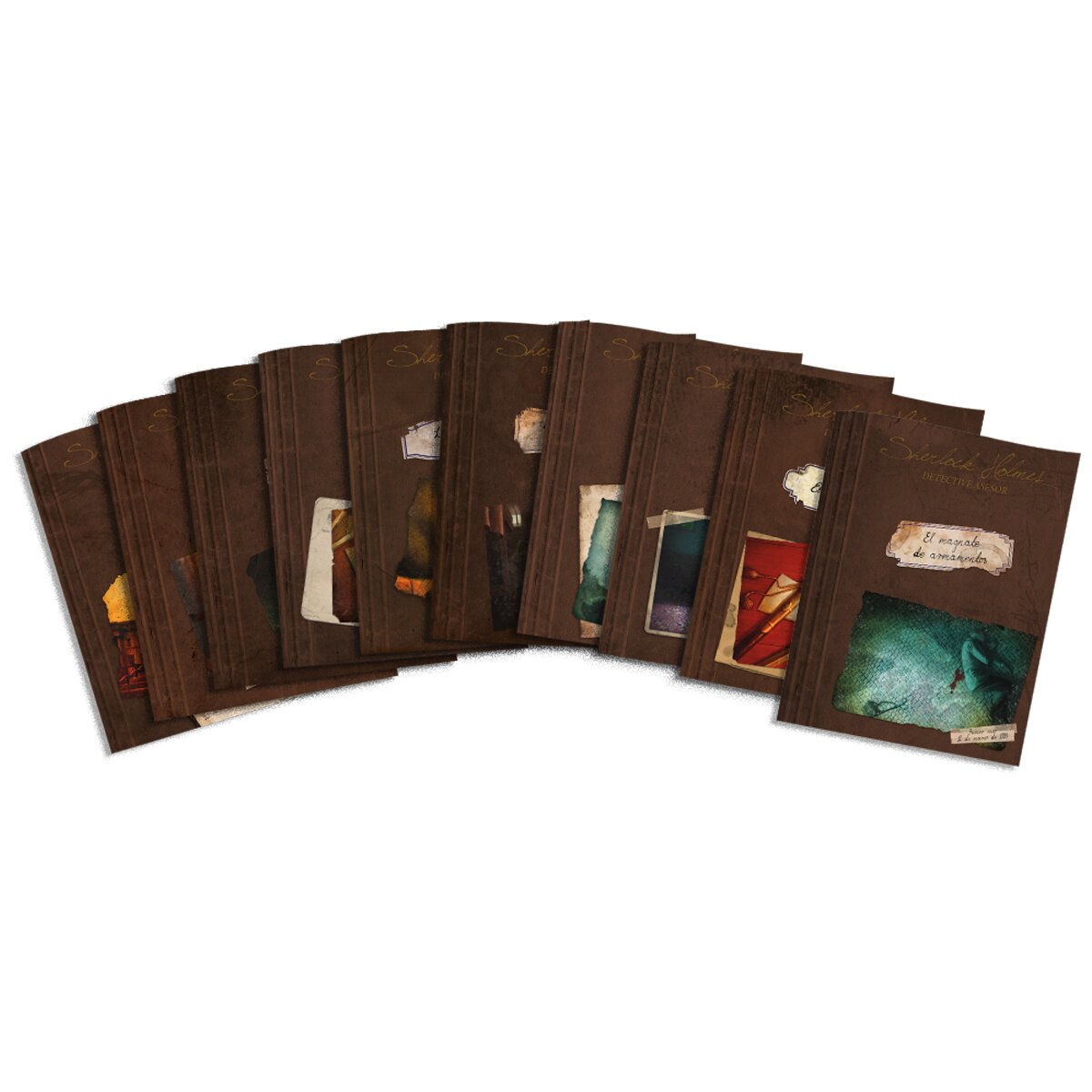 Juego Asmodee Sherlock Holmes Los Crímenes Del Támesis 3