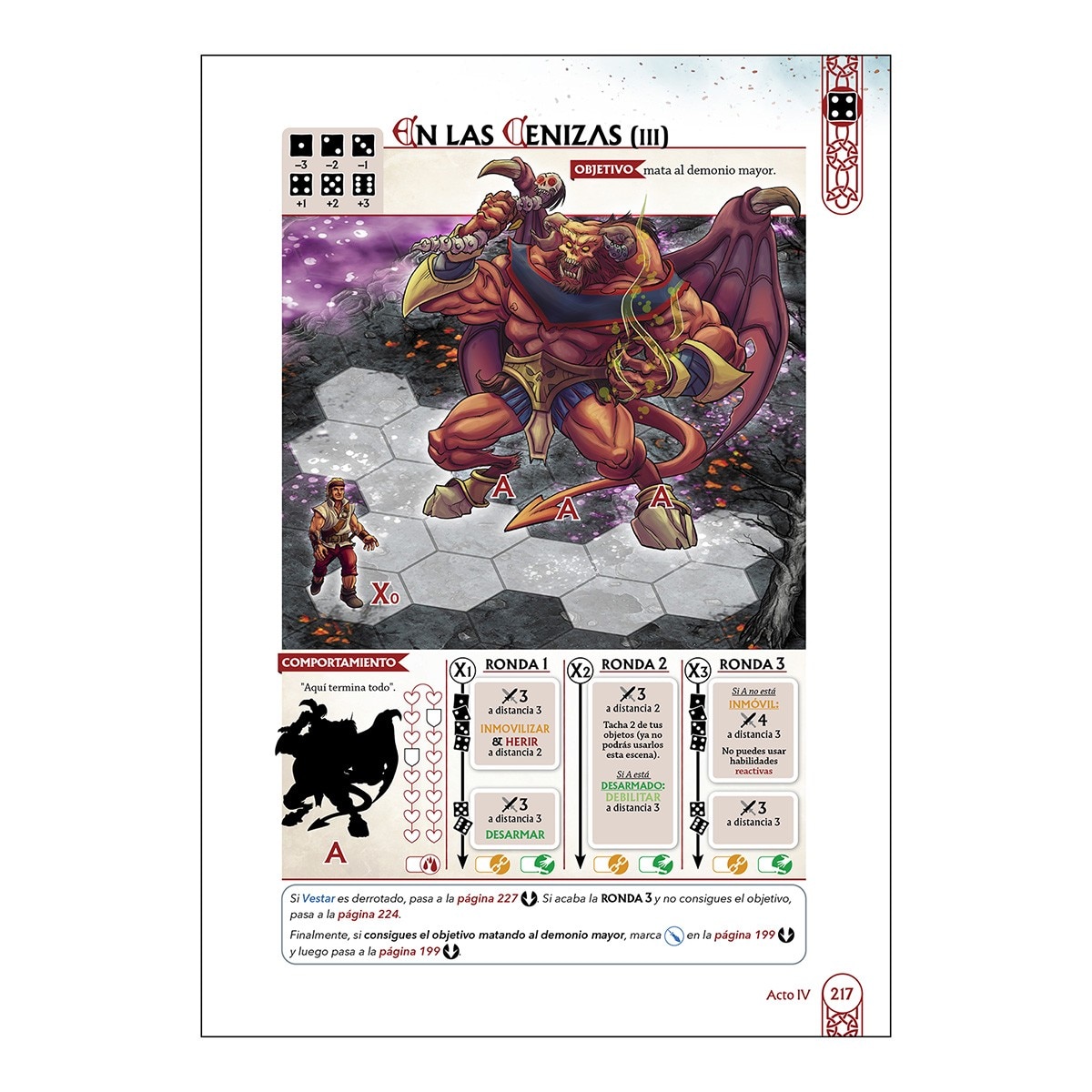 Jogo de rol En las cenizas Devir 3