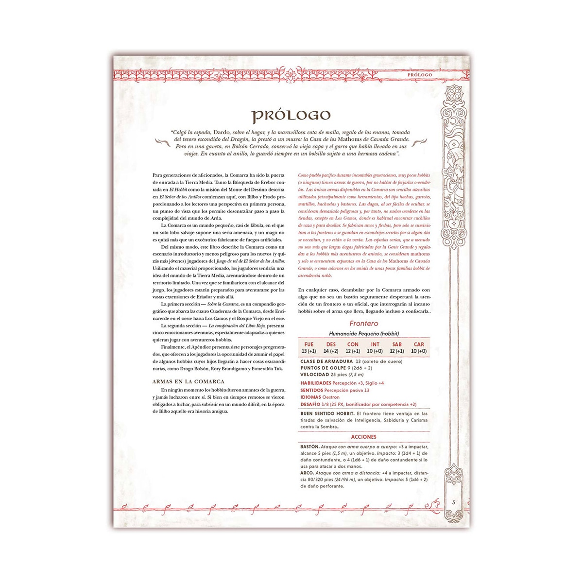 Jogo de roleplay LOTR: Aventuras no Condado de Devir 3