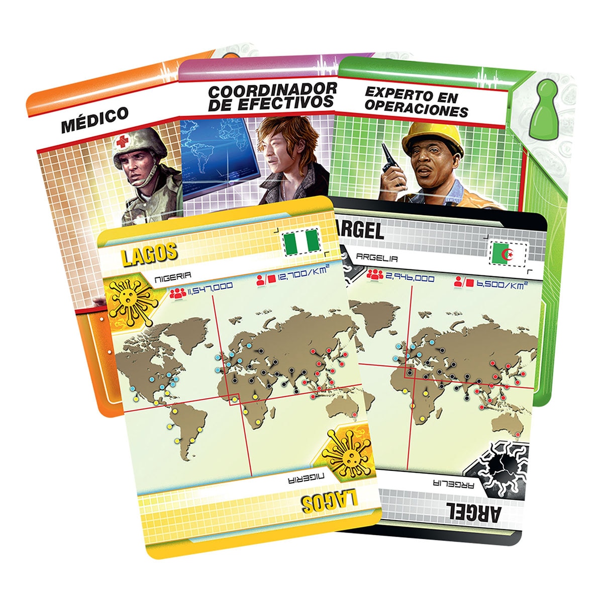 Jogo De Mesa Pandemic 3