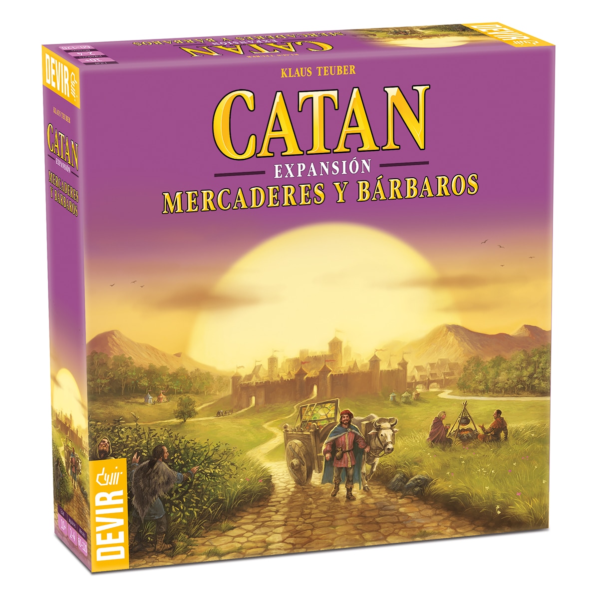 Juego De Mesa Catan: Mercaderes Y Bárbaros