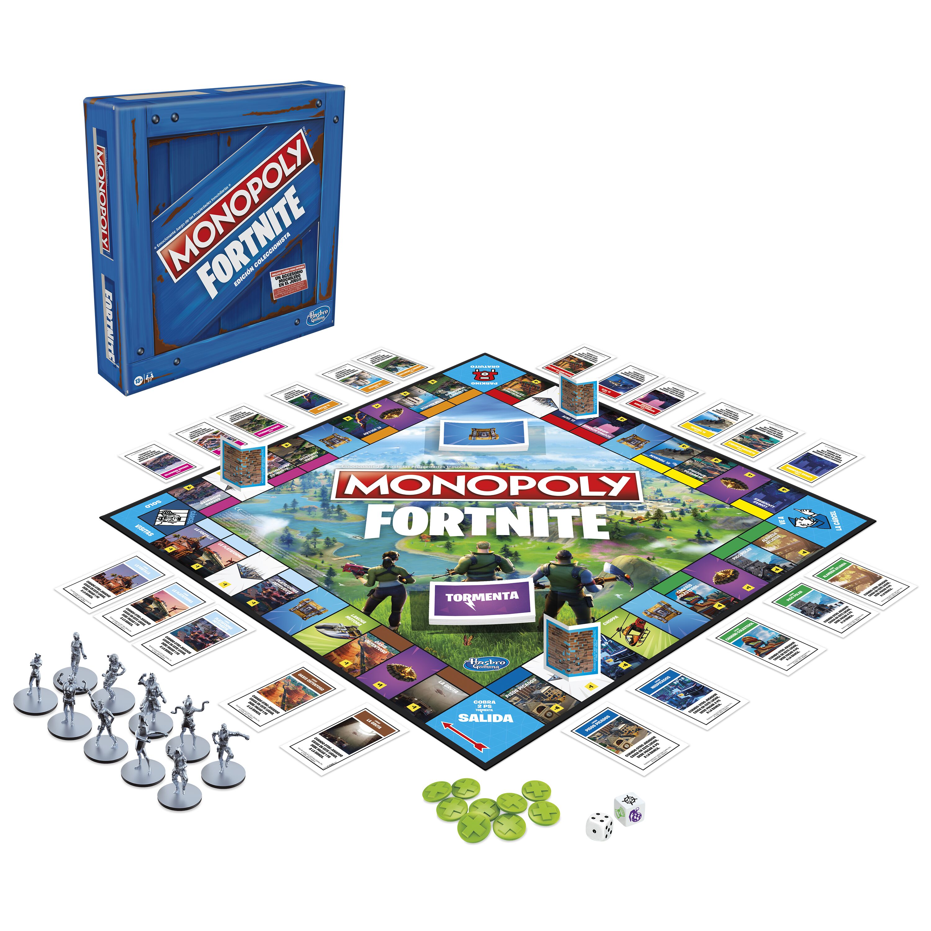 Jogo Monopoly Fortnite Edição Coleção 3