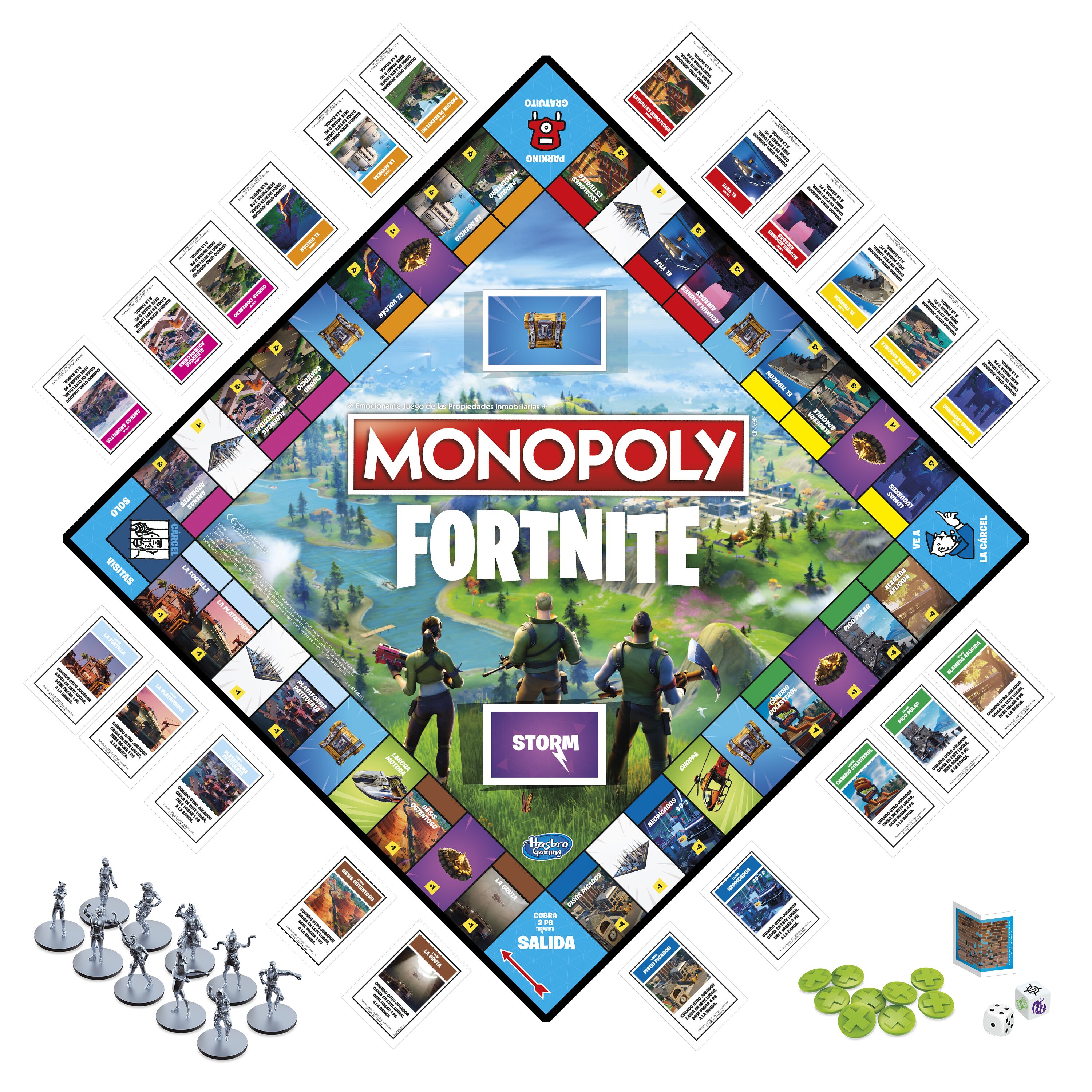 Jogo Monopoly Fortnite Edição Coleção 4