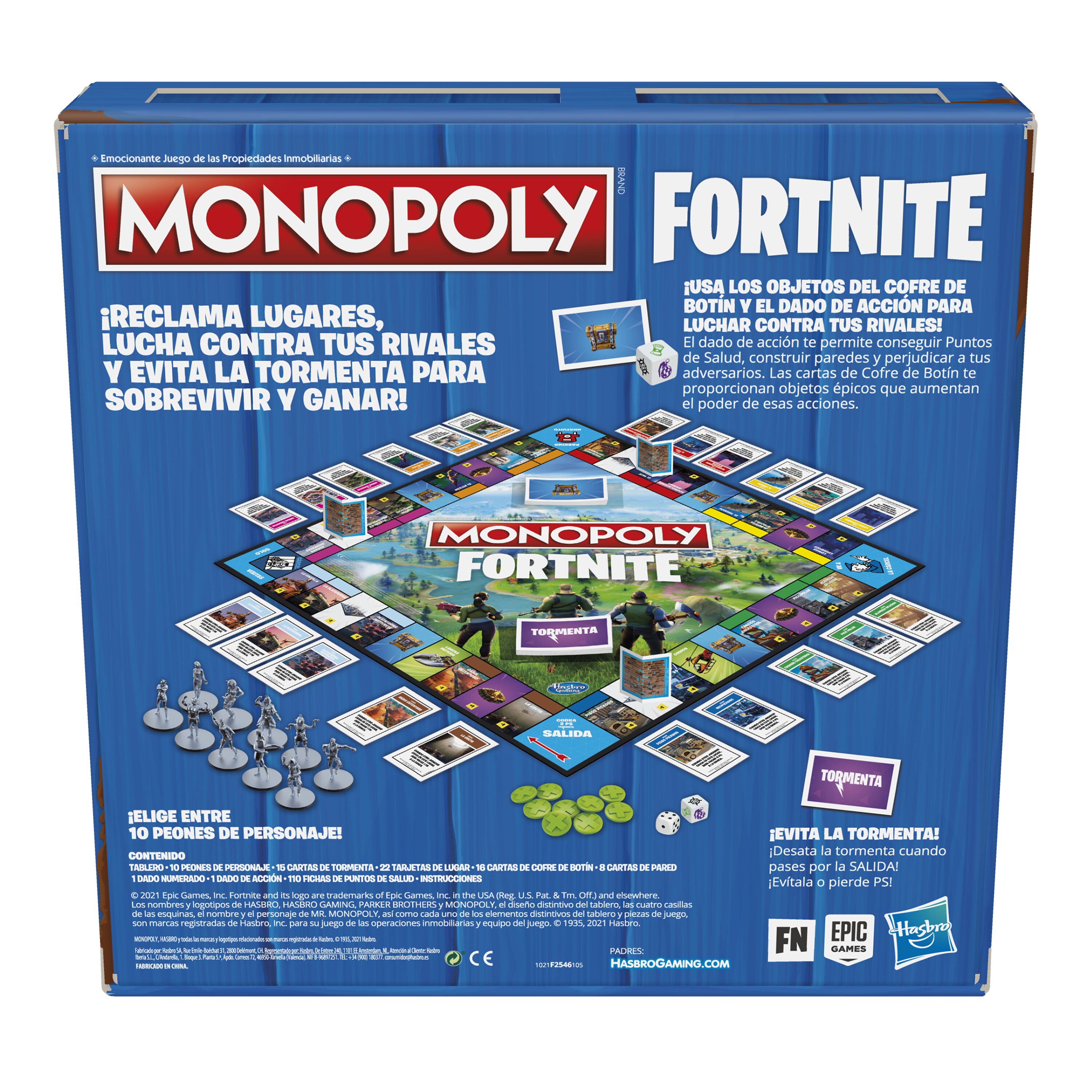 Jogo Monopoly Fortnite Edição Coleção 5