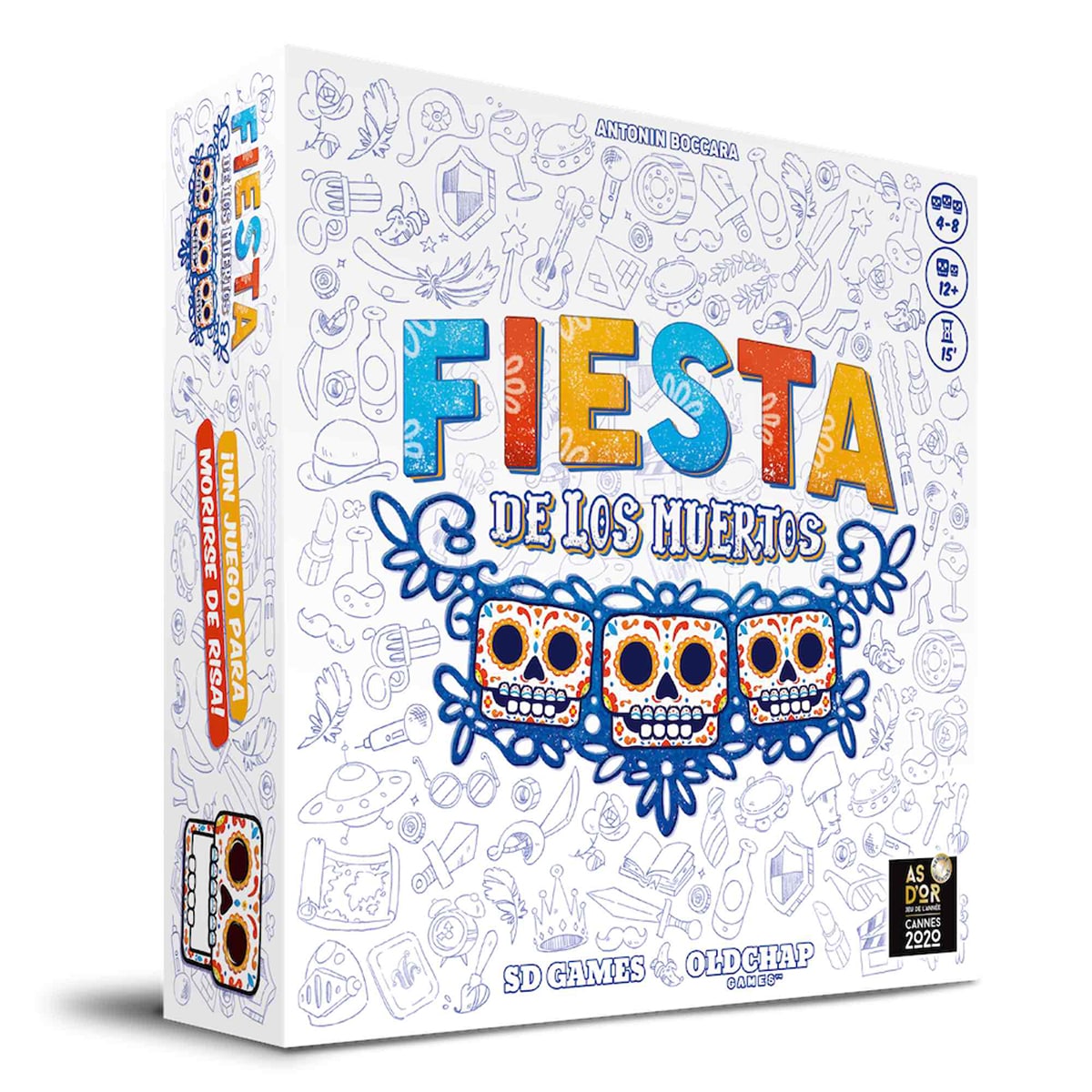Juego De Mesa Fiesta De Los Muertos 1