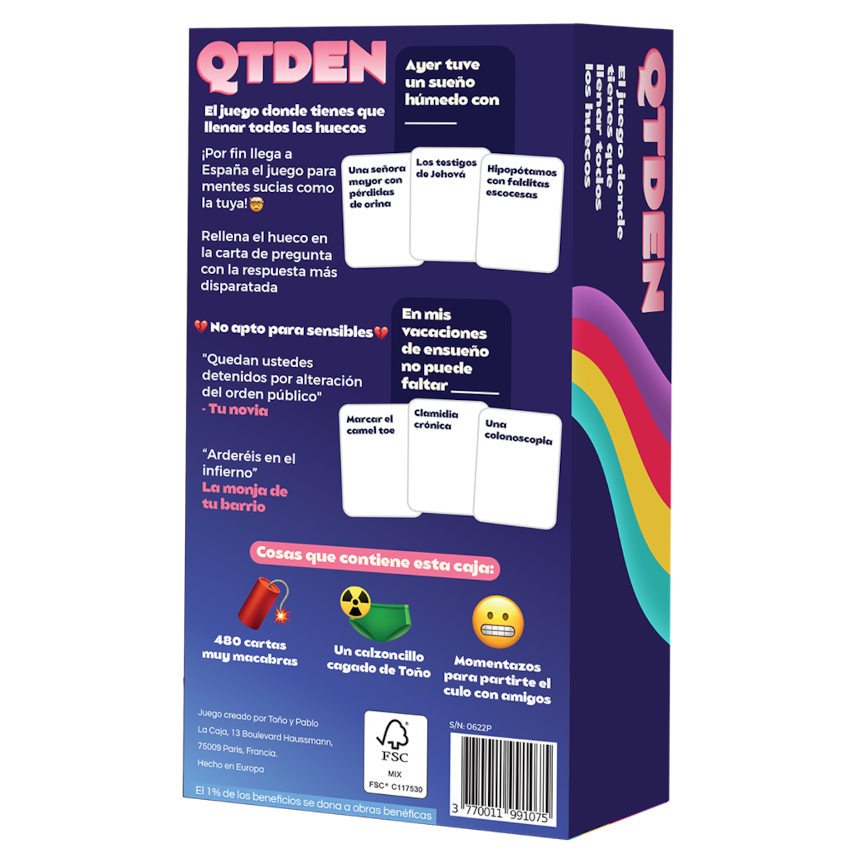 Tablero Qteden Asmodee 3