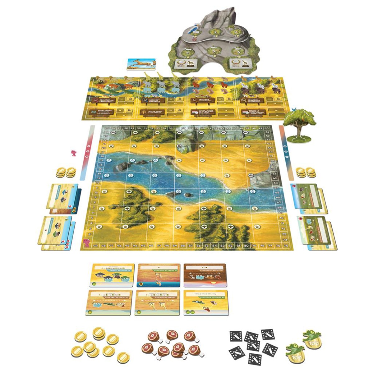 Jogo de Mesa Vida salvaje: Serengeti 2