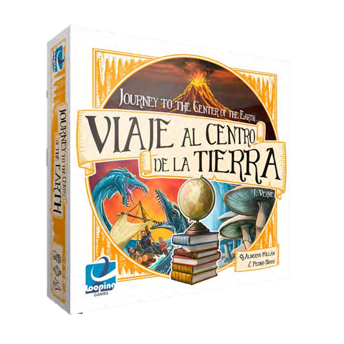 Jogo de mesa Viaje al centro de la tierra Extended Play 1