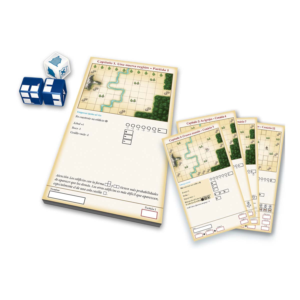 Jogo De Mesa My City Roll & Wrtie Devir 2